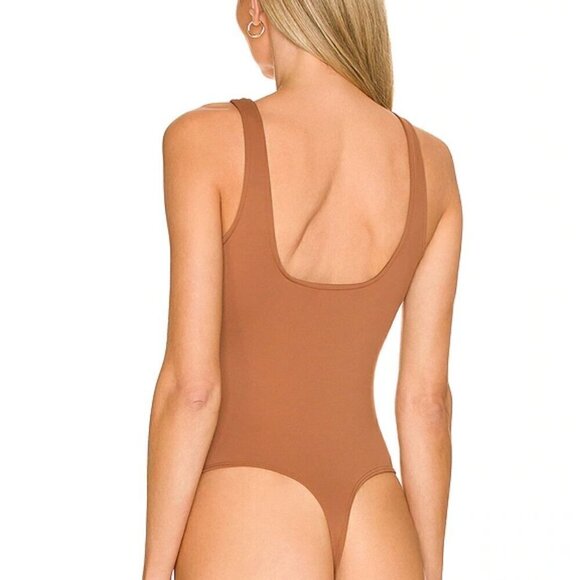 NWT Good American Modern Tank Bodysuit in Rust001 - Size 1 (Small) - Picture 8 of 9